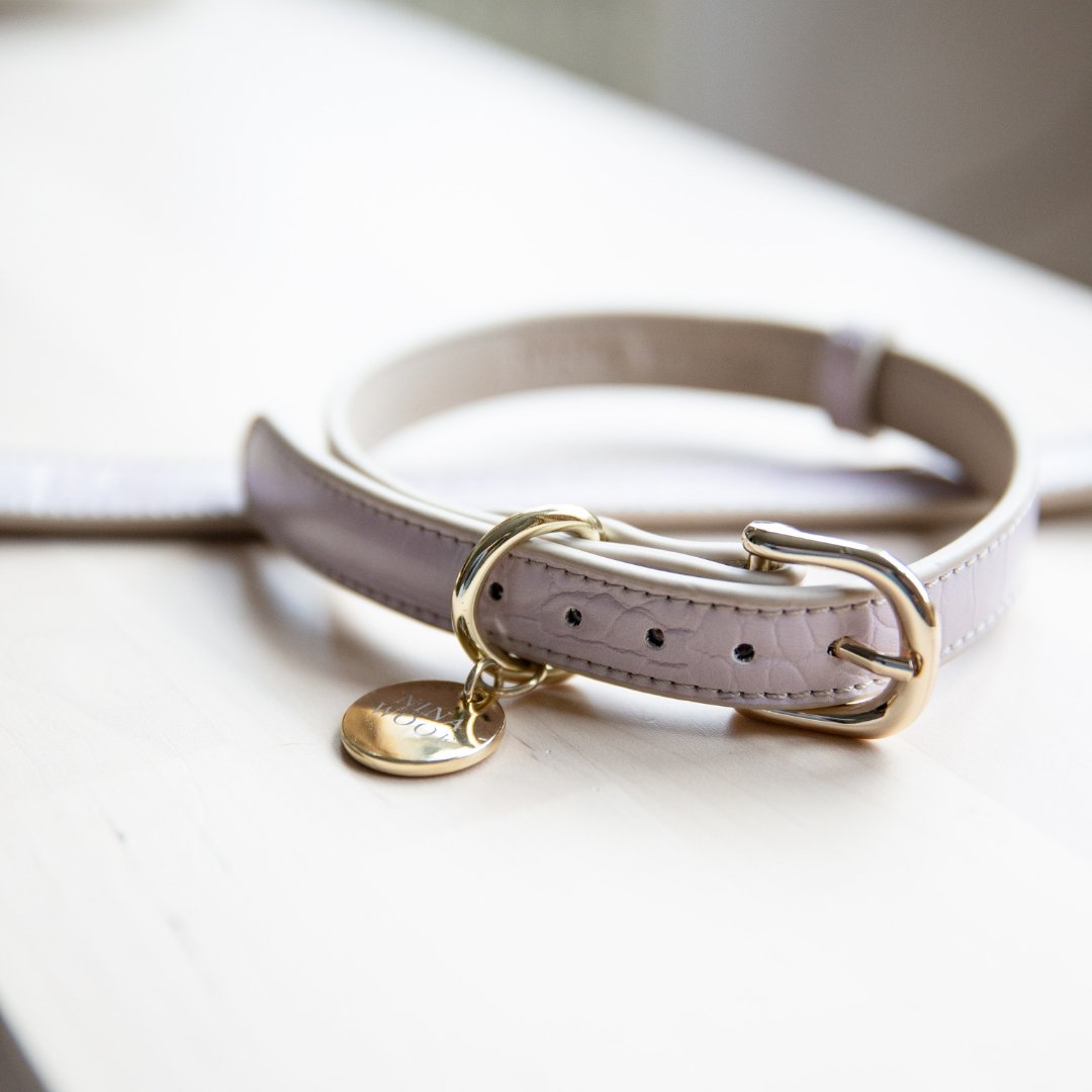 Dog Collar - Vegan Leather - Milan – Dog Collars by Nina Woof