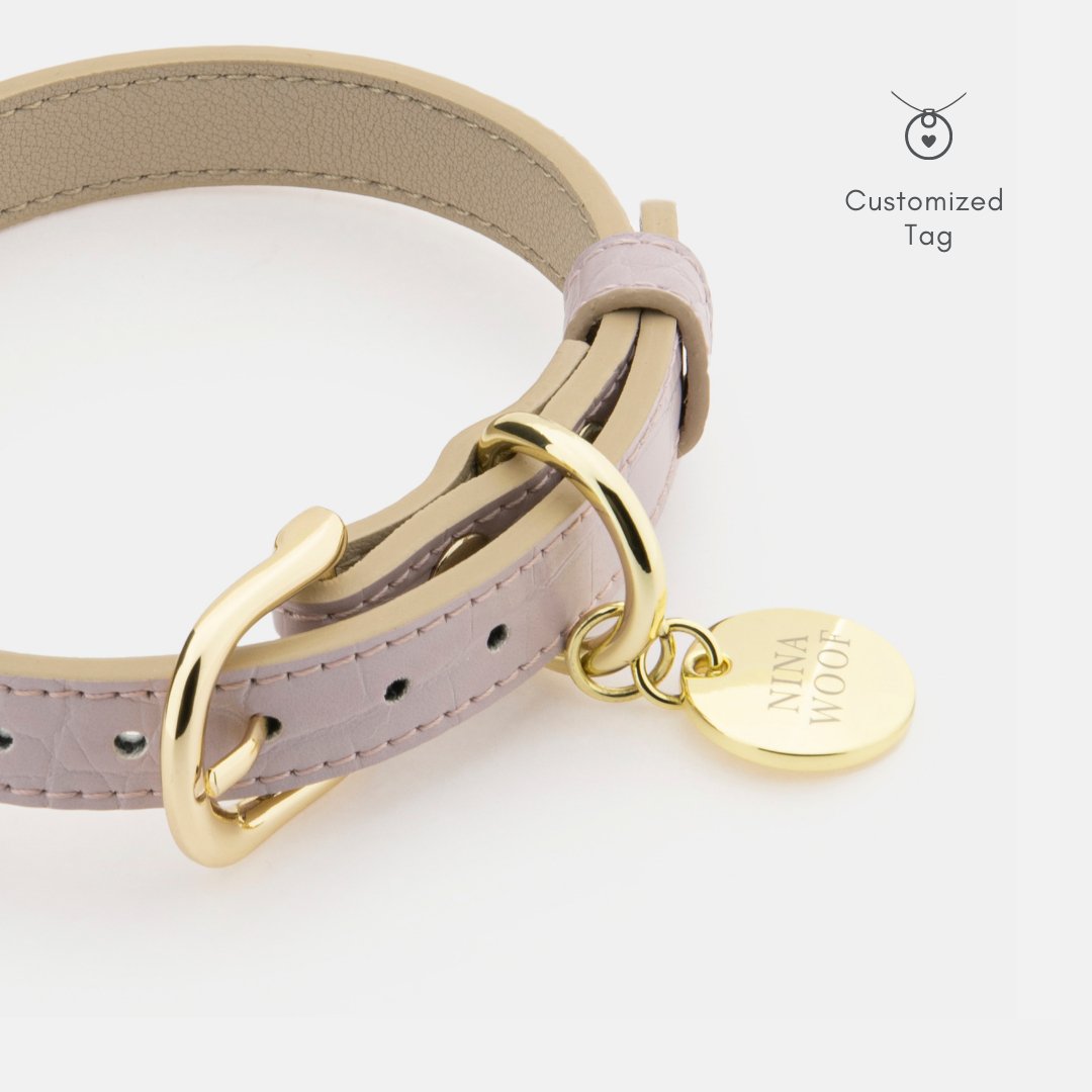 Dog Collar - Vegan Leather - Milan – Dog Collars by Nina Woof