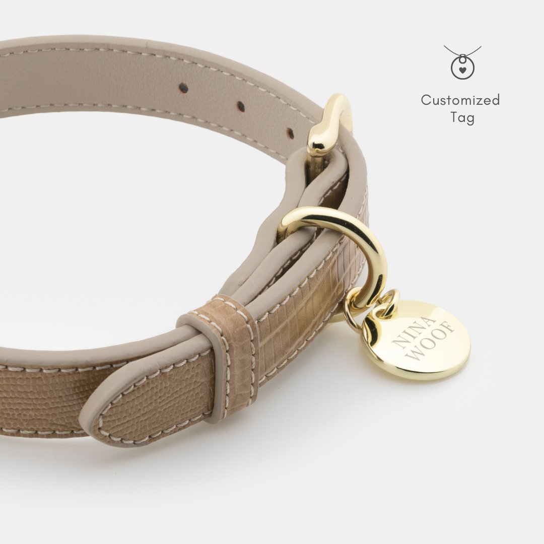 Dog Collar - Vegan Leather - Milan – Dog Collars by Nina Woof
