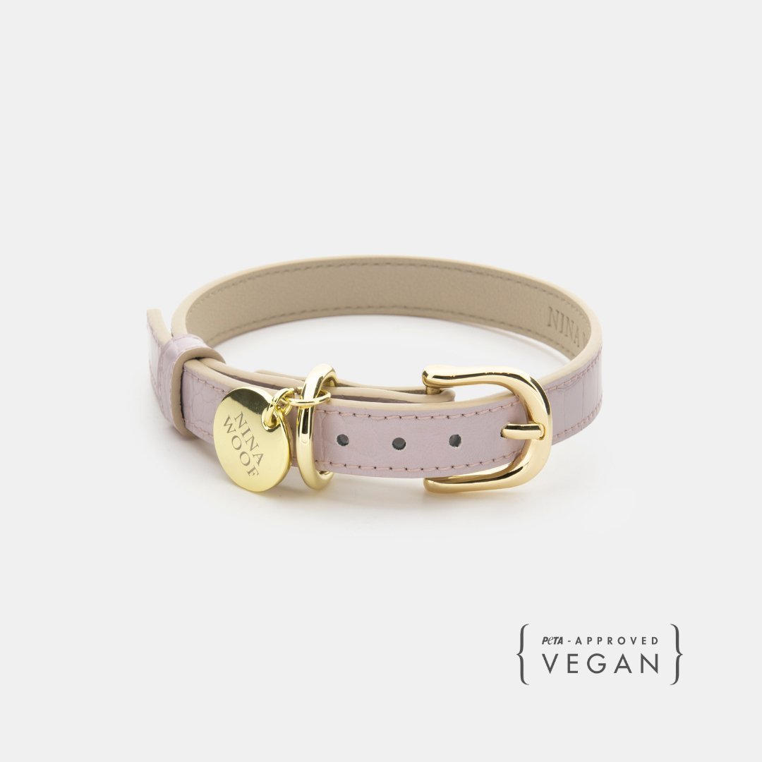 Dog Collar - Vegan Leather – Dog Collars by Nina Woof