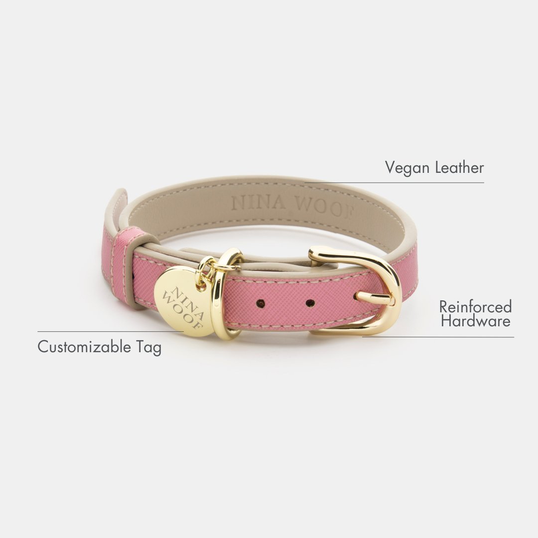 Dog Collar - Vegan Leather - Rio – Dog Collars by Nina Woof