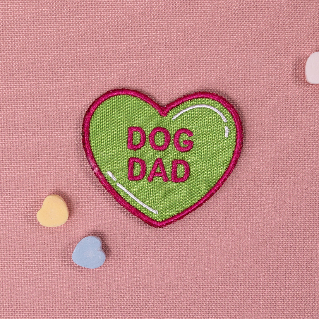 Dog Dad Heart Patch – Accessories by K9 Sport Sack