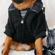 Dog Hoodie - Black Plaid – Sweaters & Hoodies by Frenchie Bulldog