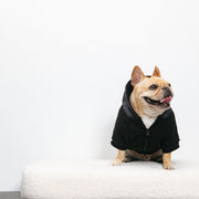 Dog Hoodie - Black Plaid – Sweaters & Hoodies by Frenchie Bulldog