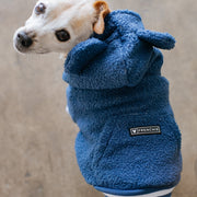 Dog Hoodie - Blue Teddy – Sweaters & Hoodies by Frenchie Bulldog
