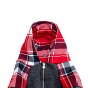 Dog Hoodie - Scarlet Plaid – Sweaters & Hoodies by Frenchie Bulldog