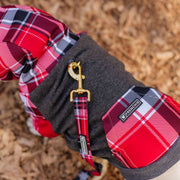 Dog Hoodie - Scarlet Plaid – Sweaters & Hoodies by Frenchie Bulldog