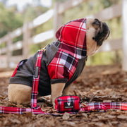 Dog Hoodie - Scarlet Plaid – Sweaters & Hoodies by Frenchie Bulldog