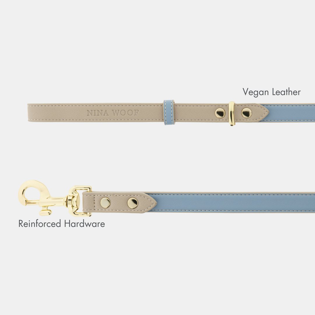 Dog Leash 4ft - Vegan Leather - Cupertino – Dog Leashes by Nina Woof