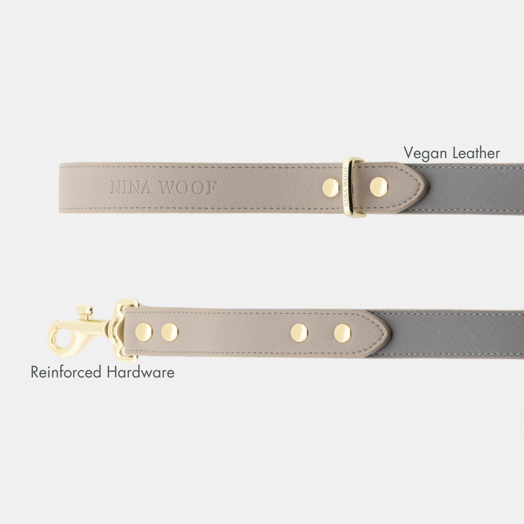Dog Leash 4ft - Vegan Leather - London – Dog Leashes by Nina Woof
