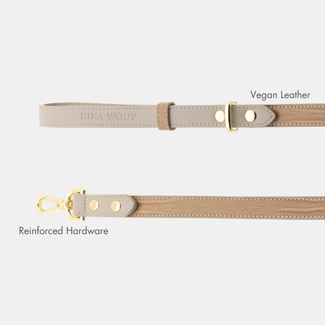 Dog Leash 4ft - Vegan Leather - Milan – Dog Leashes by Nina Woof