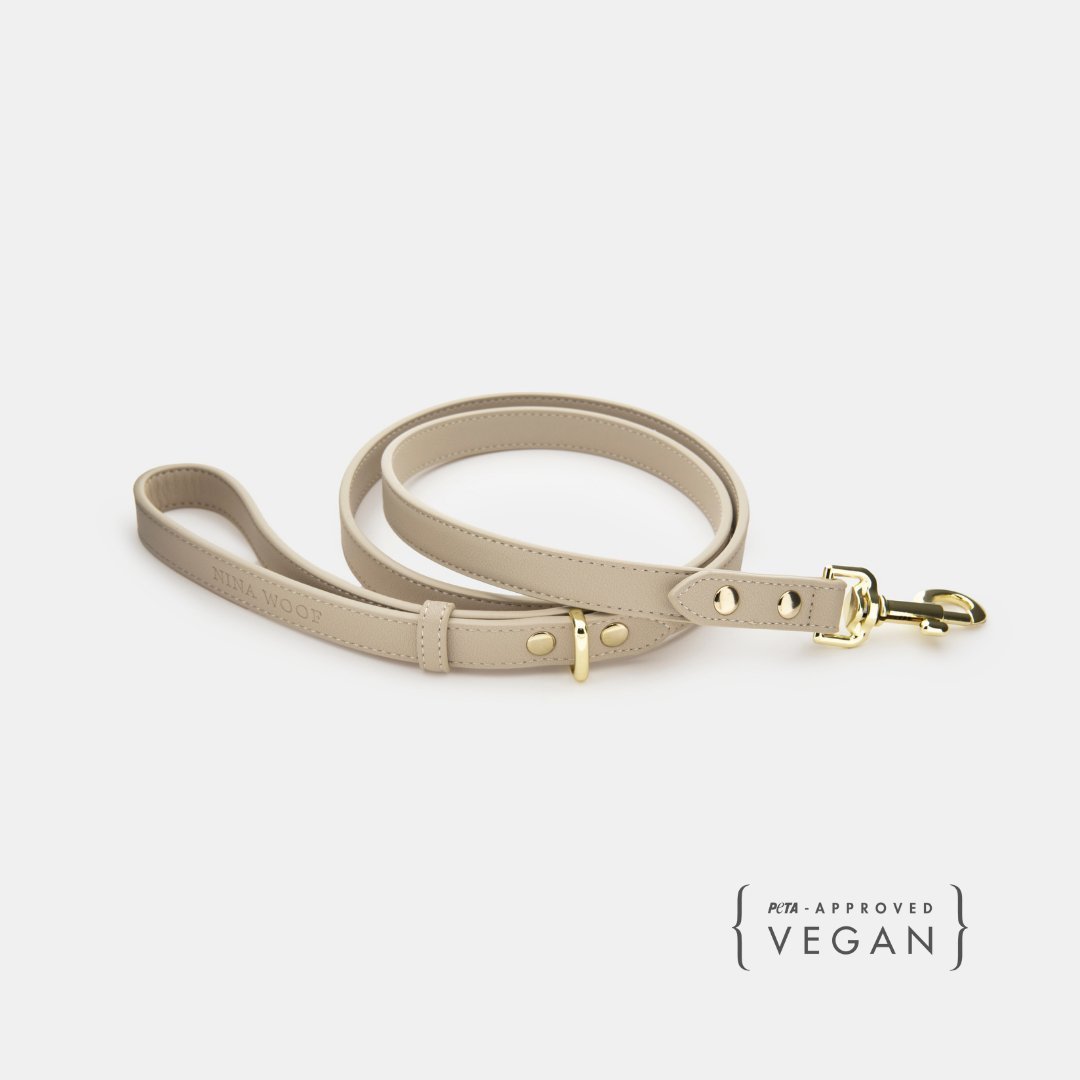 Dog Leash 4ft - Vegan Leather – Dog Leashes by Nina Woof