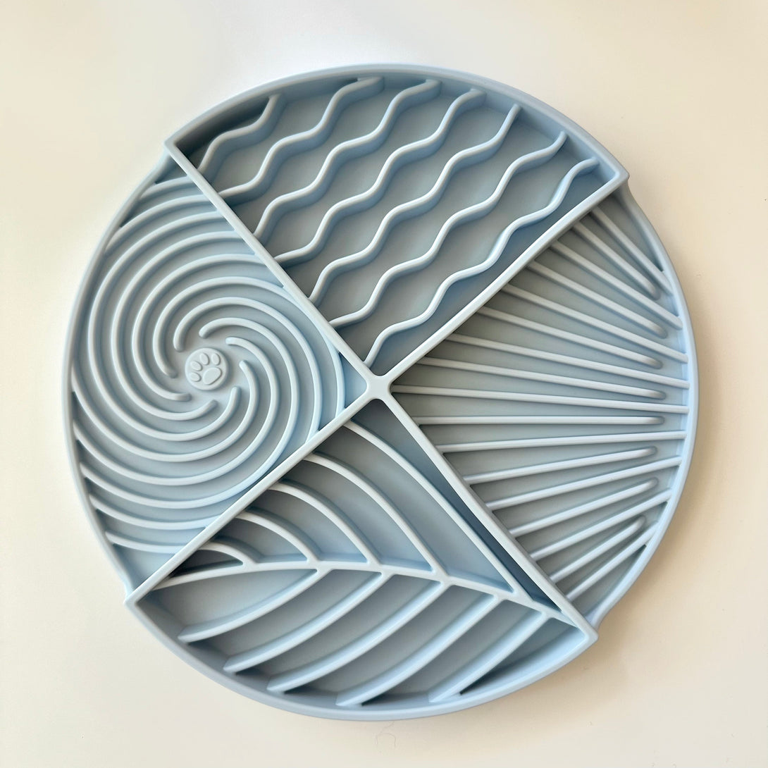 Dog Lick Mat Circle – Lick & Snuffle Mats by FURLOU