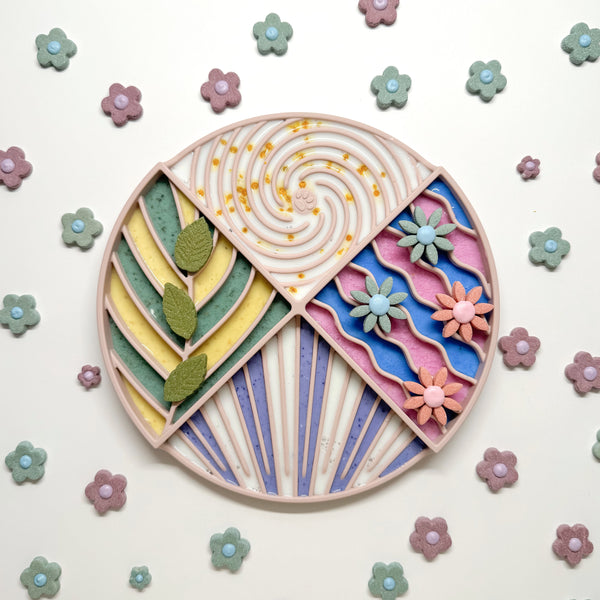 Dog Lick Mat Circle – Lick & Snuffle Mats by FURLOU