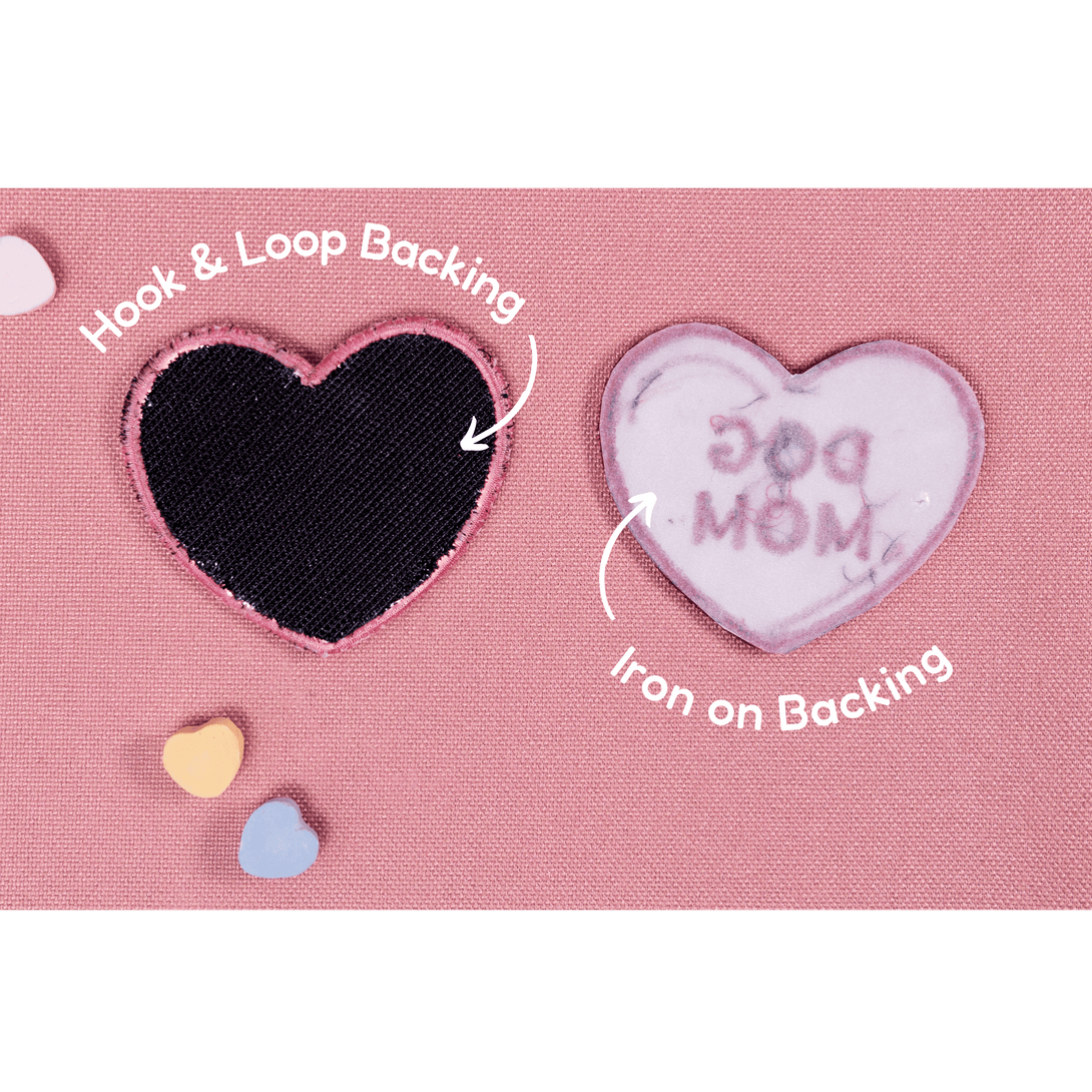 Dog Mom Heart Patch – Accessories by K9 Sport Sack