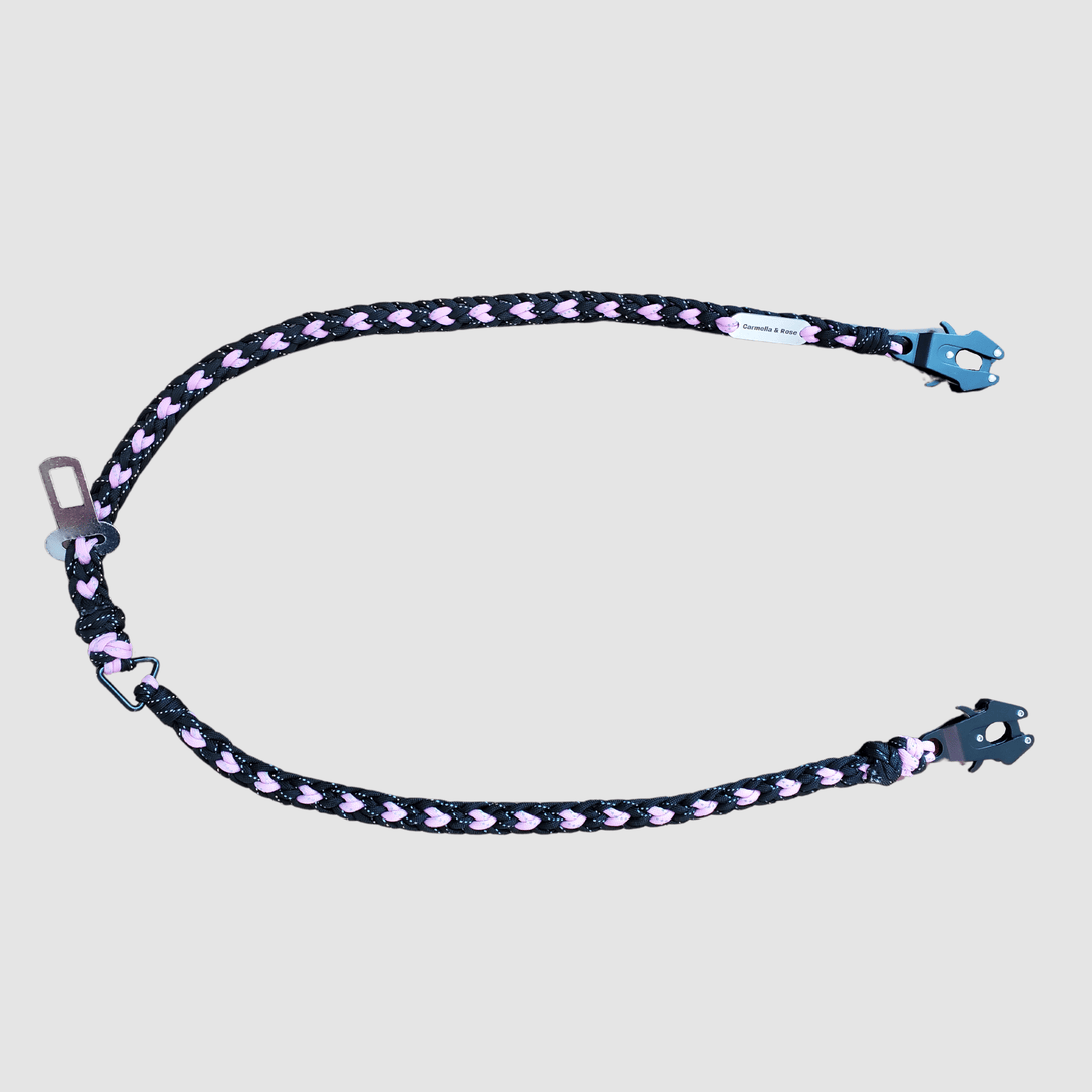 Dog Seat Belt Tether (4 - in - 1 Connect) – Dog Car Accessories by Carmella & Rose