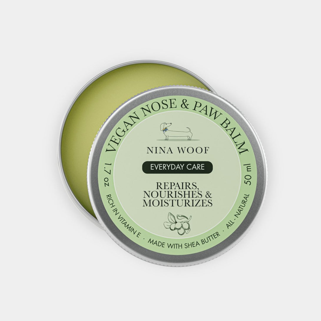 Dog Vegan Nose and Paw Balm – Dog Skincare & Paw Care by Nina Woof
