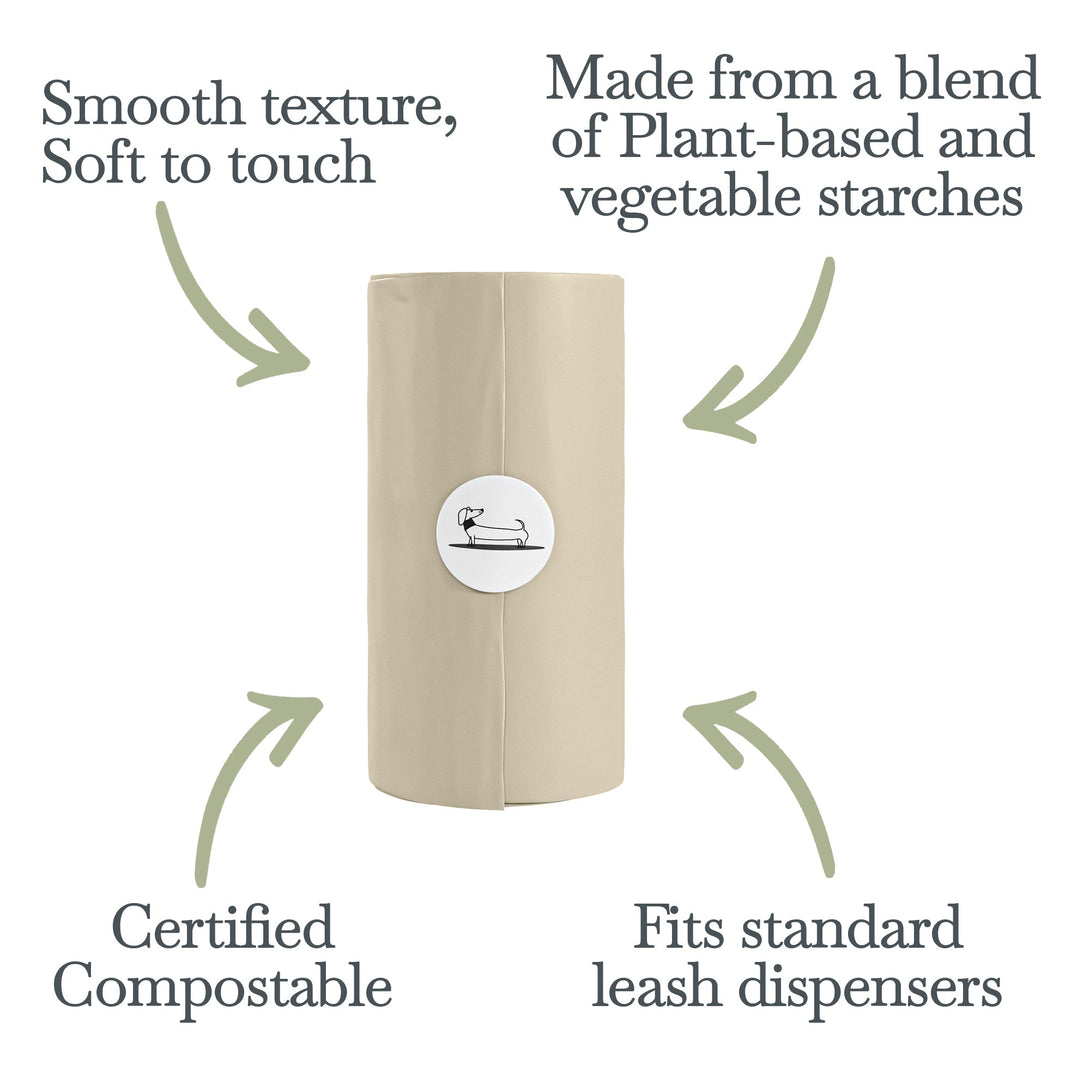 Dog Waste Bags - Biodegradable and Compostable – Dog Poop Bags & Dispensers by Nina Woof