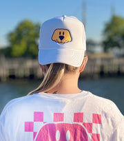 Doggi Smile Foam Trucker Hat – Mens/Womens Caps & Hats by WUFORIA