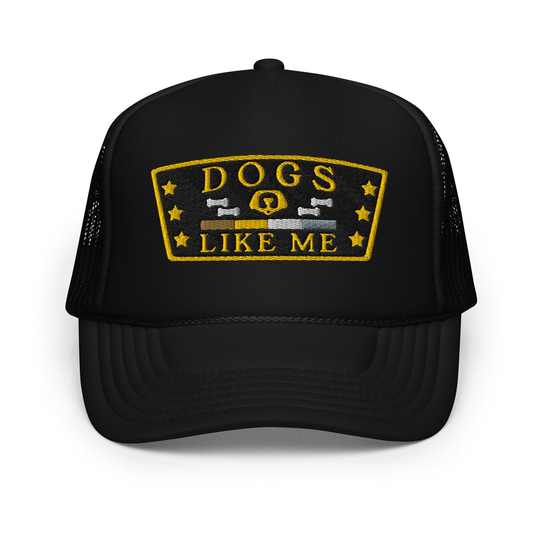 DOGS Like Me Trucker Hat – Mens/Womens Caps & Hats by WUFORIA