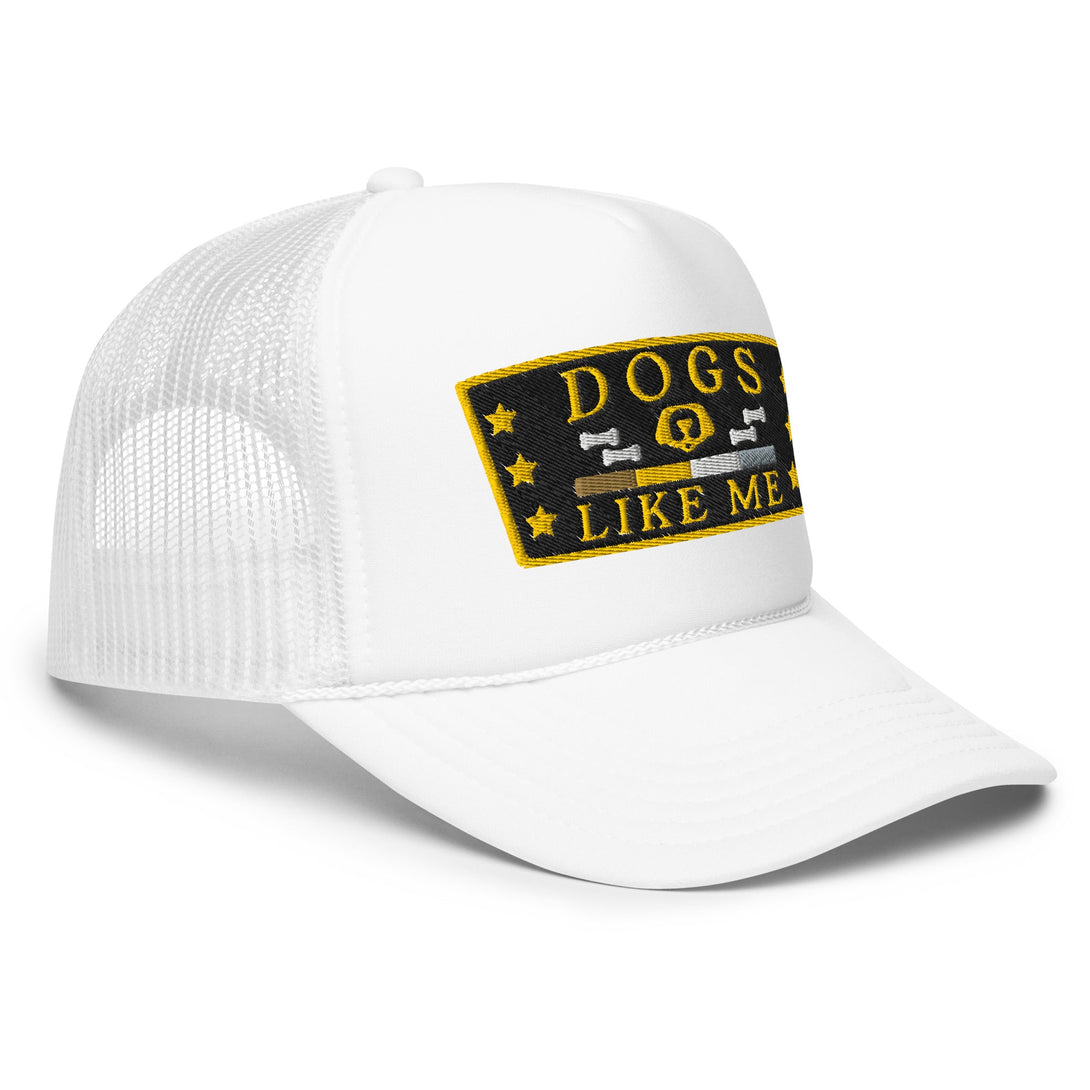 DOGS Like Me Trucker Hat – Mens/Womens Caps & Hats by WUFORIA