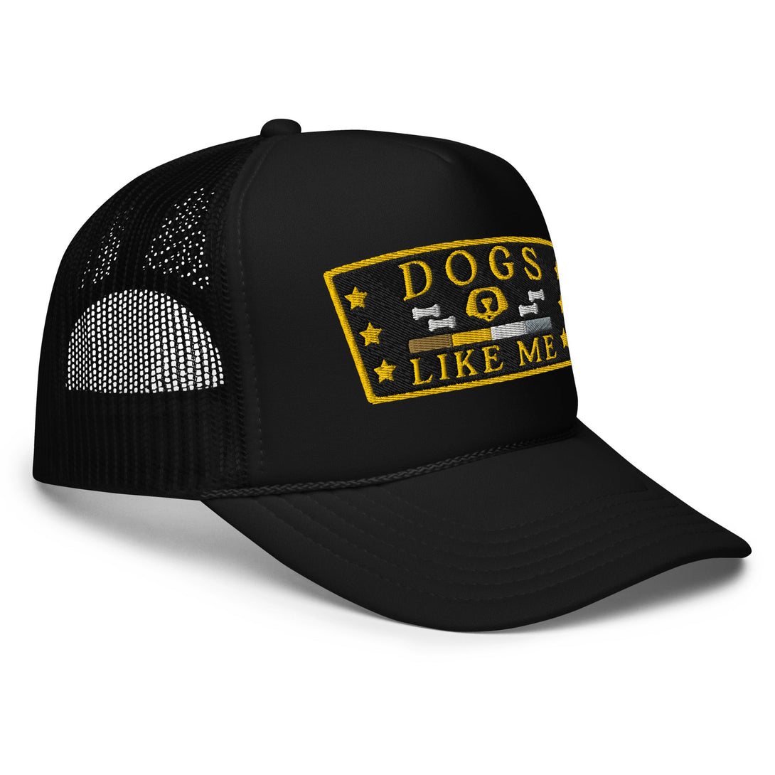 DOGS Like Me Trucker Hat – Mens/Womens Caps & Hats by WUFORIA