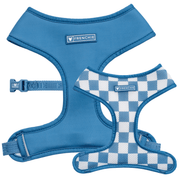 Duo Reversible Dog Harness - Blue Steel – Dog Harnesses by Frenchie Bulldog