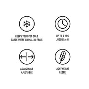 Elasto - Fit Ice Dog Cooling Vest - Blue – Jackets & Coats by GF Pet.us