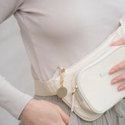 Elise Dog Walking Belt Bag - Bone – Dog Walking Bags & Pouches by Fur Elise Pets