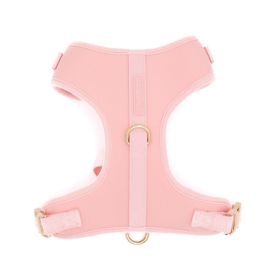 Elise Waterproof Dog Harness - Rose – Dog Harnesses by Fur Elise Pets