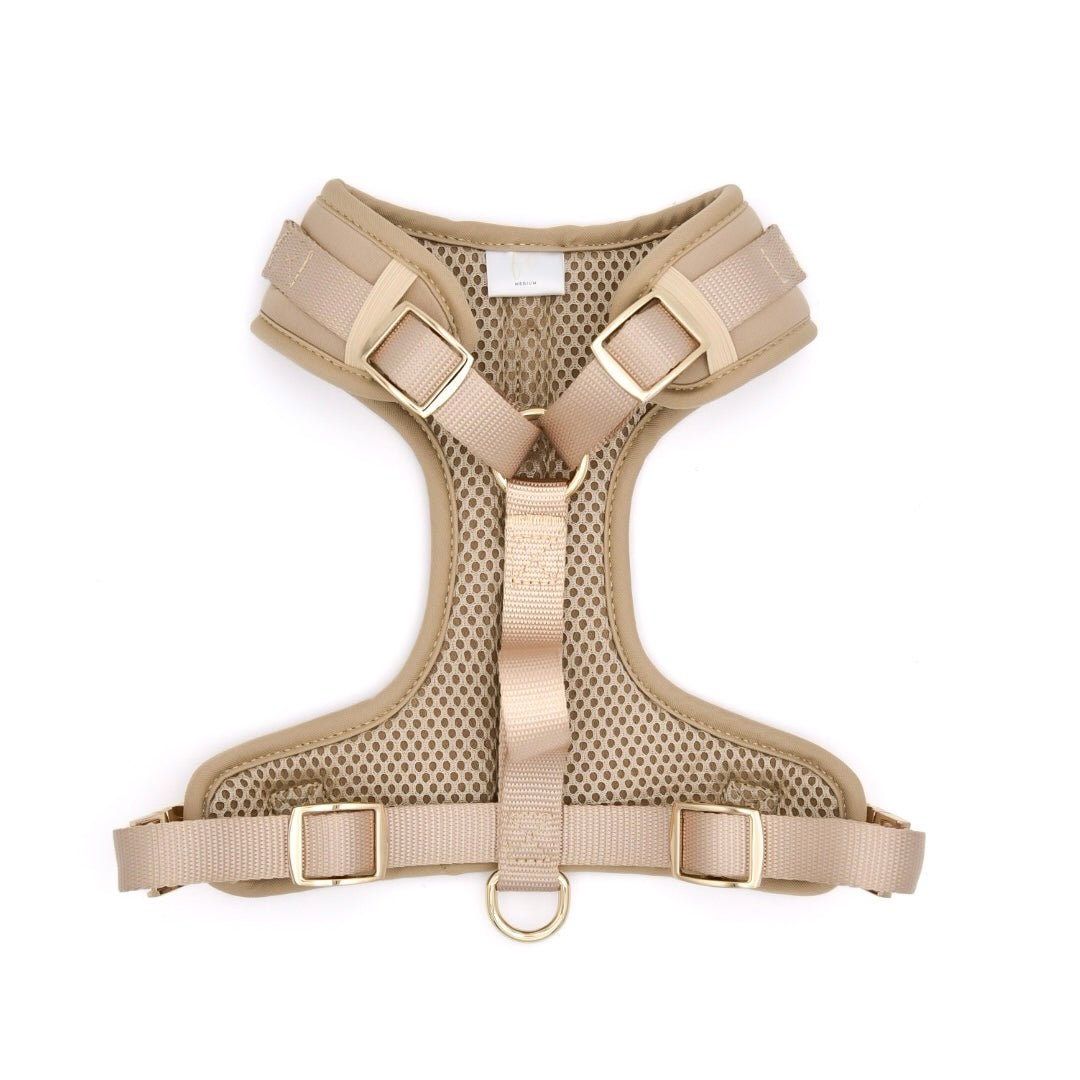 Elise Waterproof Dog Harness - Sand – Dog Harnesses by Fur Elise Pets