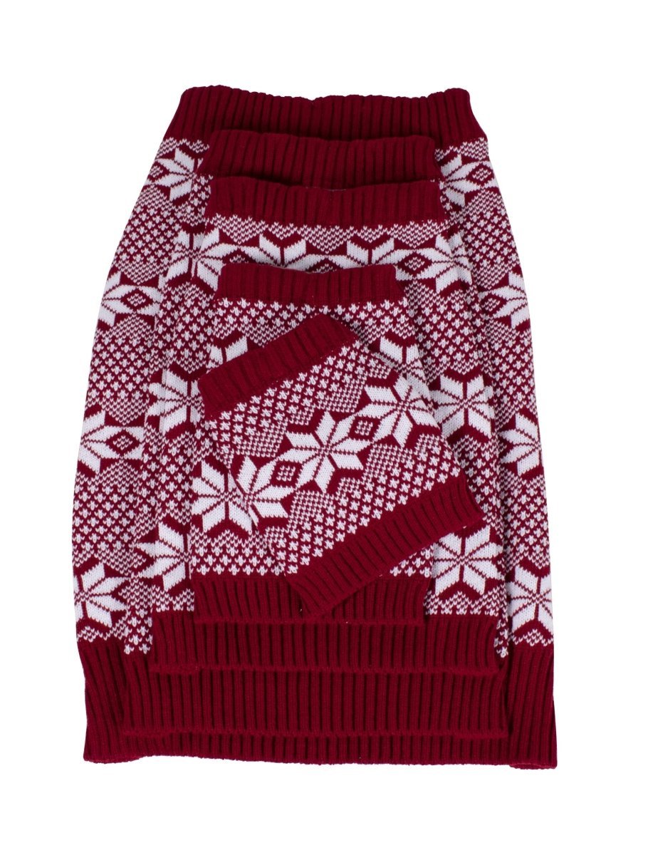Fair Isle Knitted Dog Sweater – Sweaters & Hoodies by Carolina Pet Co.