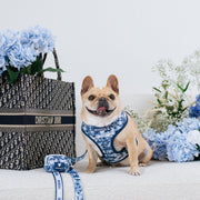 Final EDIT: Duo Reversible Dog Harness - Toile Blue – Dog Harnesses by Frenchie Bulldog