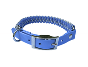 Fishtail Hand Braided Dog Collar in Lavender & Smoke – Dog Collars by Pawsh Pup Co.