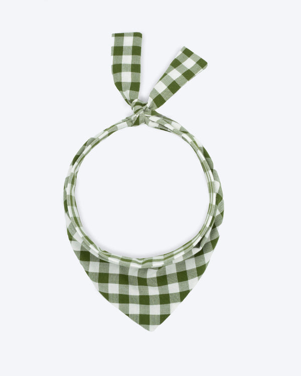 Gingham Dog Bandana