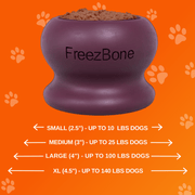 Freezball - Durable Fillable Dog Chew Bone – Dog Toys by Freezbone