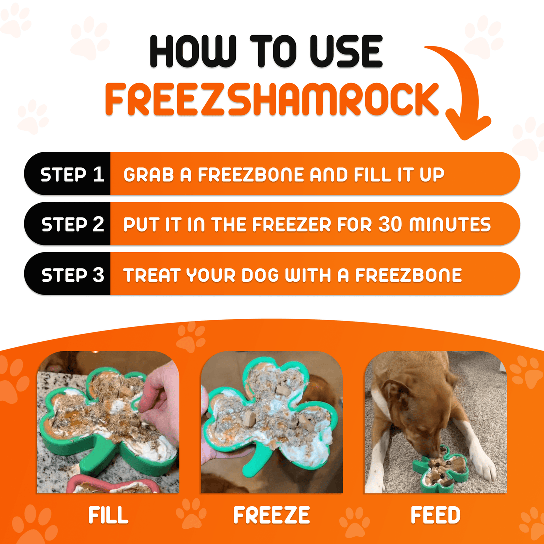 FreezShamrock - Premium Enrichment Dog Toy – Dog Toys by Freezbone