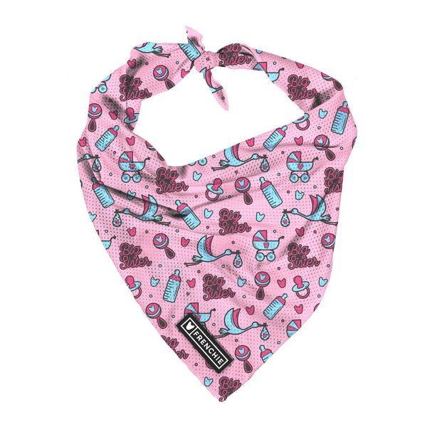 Frenchie Cooling Dog Bandana - Big Sister