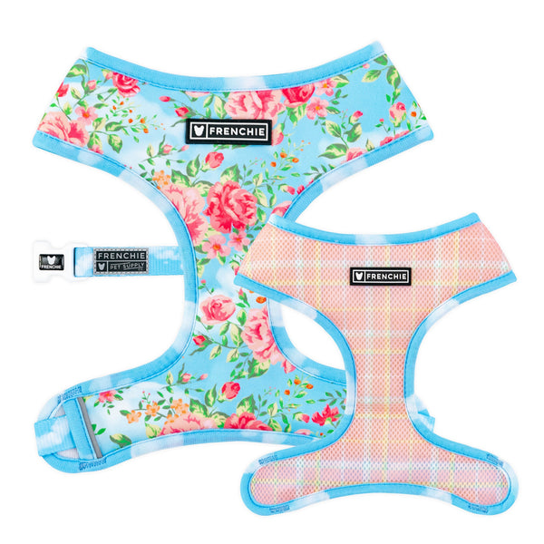 Frenchie Duo Reversible Dog Harness - Secret Garden