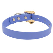 FRIENDS Monica's Door Frame Buckle & Metal Charms Vegan Leather Dog Collar – Dog Collars by Buckle - Down