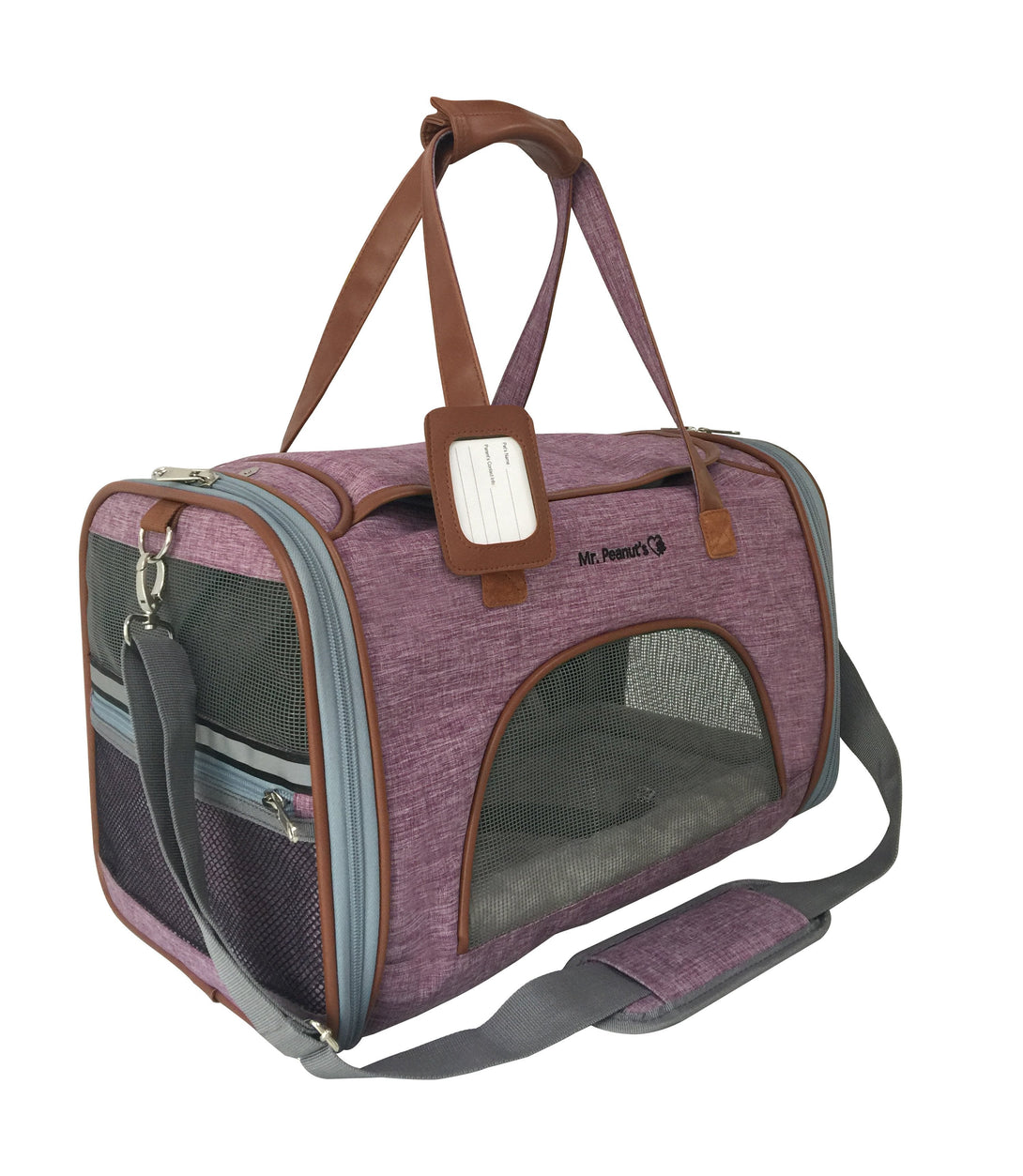 Gold Series Big Apple XL Size Airline Compliant Expandable Dog Carrier Bag – Pet Carriers by Mr. Peanut's Pet Carriers