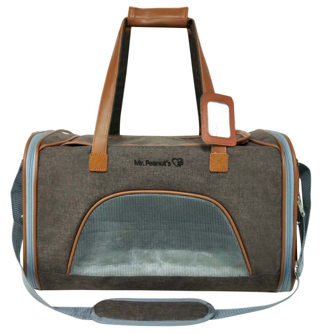Gold Series Big Apple XL Size Airline Compliant Expandable Dog Carrier Bag – Pet Carriers by Mr. Peanut's Pet Carriers