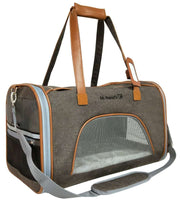 Gold Series Big Apple XL Size Airline Compliant Expandable Dog Carrier Bag – Pet Carriers by Mr. Peanut's Pet Carriers