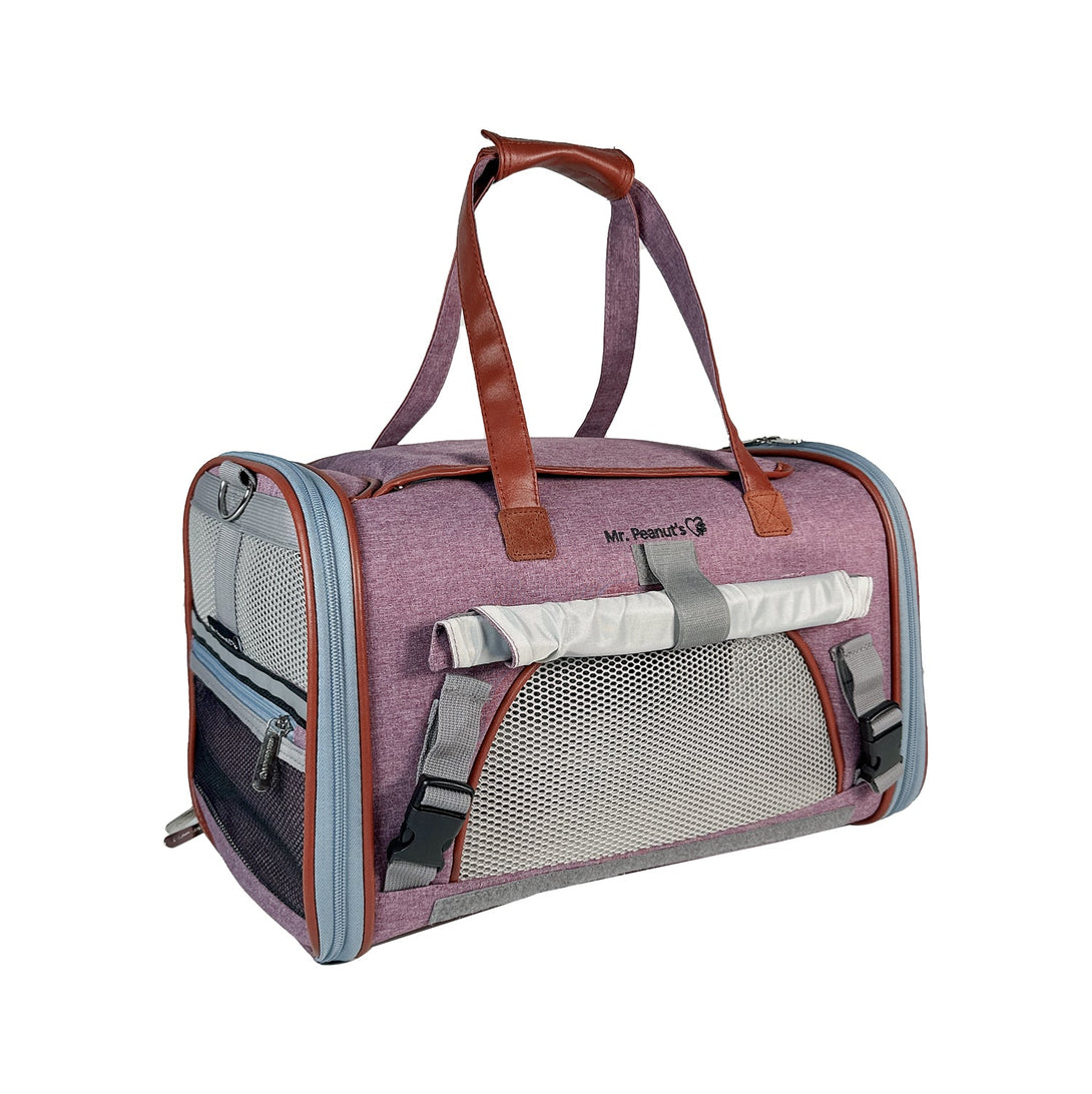 Gold Series Standard Size Airline Compliant Expandable Dog Carrier Bag – Pet Carriers by Mr. Peanut's Pet Carriers