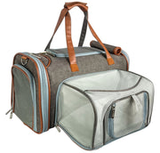 Gold Series Standard Size Airline Compliant Expandable Dog Carrier Bag – Pet Carriers by Mr. Peanut's Pet Carriers