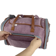Gold Series Standard Size Airline Compliant Expandable Dog Carrier Bag – Pet Carriers by Mr. Peanut's Pet Carriers