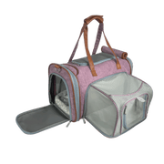 Gold Series Standard Size Airline Compliant Expandable Dog Carrier Bag – Pet Carriers by Mr. Peanut's Pet Carriers