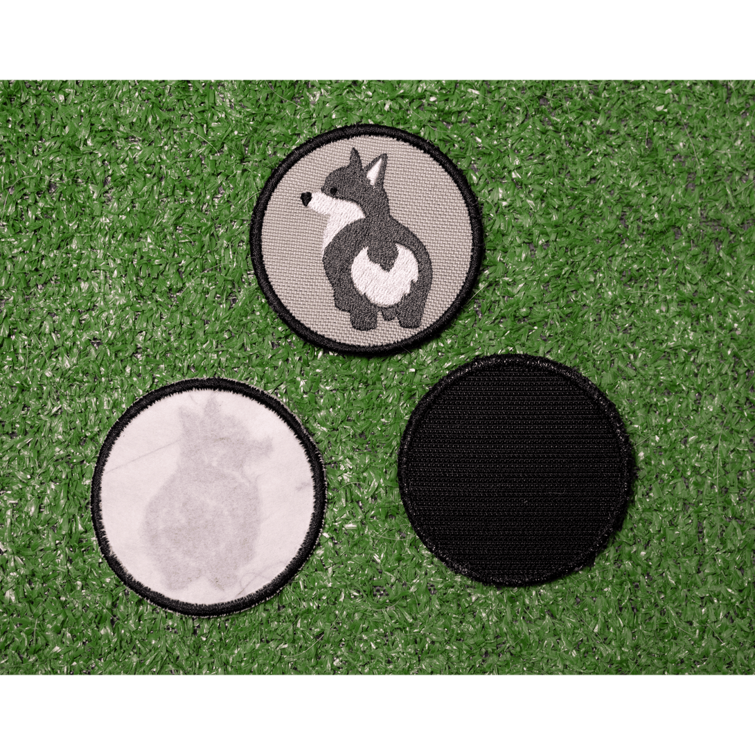 Gray Corgi Bum Patch – Accessories by K9 Sport Sack