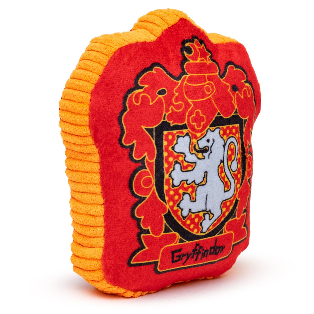 Harry Potter Gryffindor Lion Charm Crest Plush Squeaky Dog Toy – Dog Toys by Buckle - Down