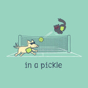 In A Pickle - Classic Tee – Mens/Womens T-Shirts by Teddy the Dog